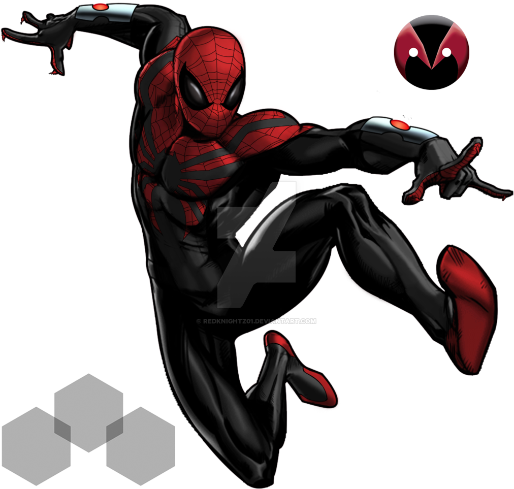Superior Spiderman 3 Marvel Avenger Alliance By Redknightz01-d7sal2b - Spiderman 2099 (1024x970), Png Download