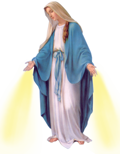 Mother Mary Images With Chldren (400x513), Png Download