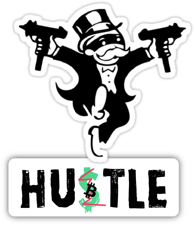 Crypto Hustle - Monopoly Guy (809x953), Png Download