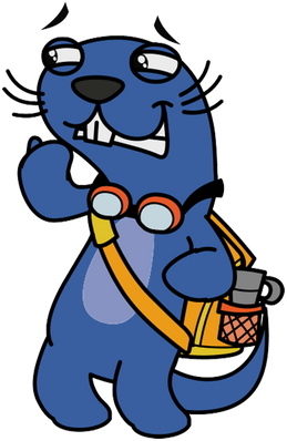 Download Doki Waving Hello - Fico Da Turma Do Doki - Full Size PNG ...
