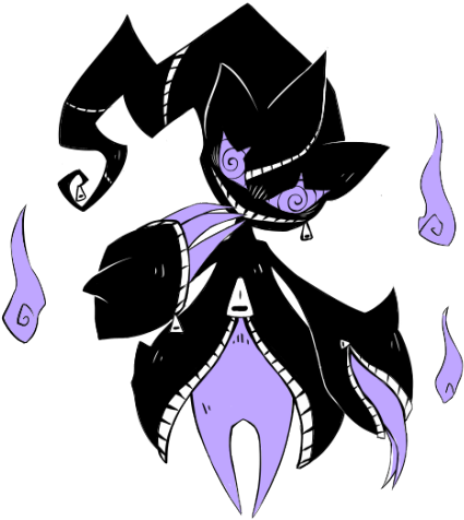 Mega Banette Sad (500x521), Png Download