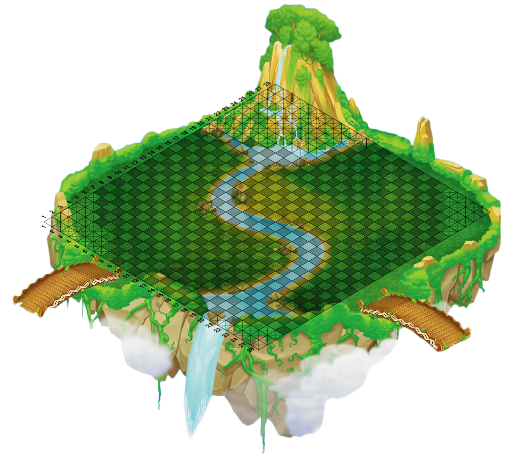 Lush Island Super - Islas De Dragon City 2018 (1033x936), Png Download