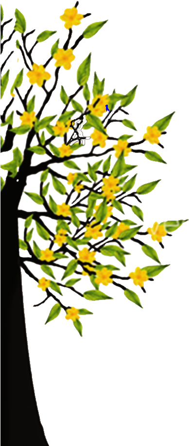 We Are The Leading Fruit Tree Nursery In The Uae - Lemon Tree Vector (388x959), Png Download