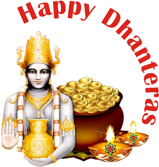 Wish Dhanteras For A Glowing Life - Dhanvantari God (600x601), Png Download