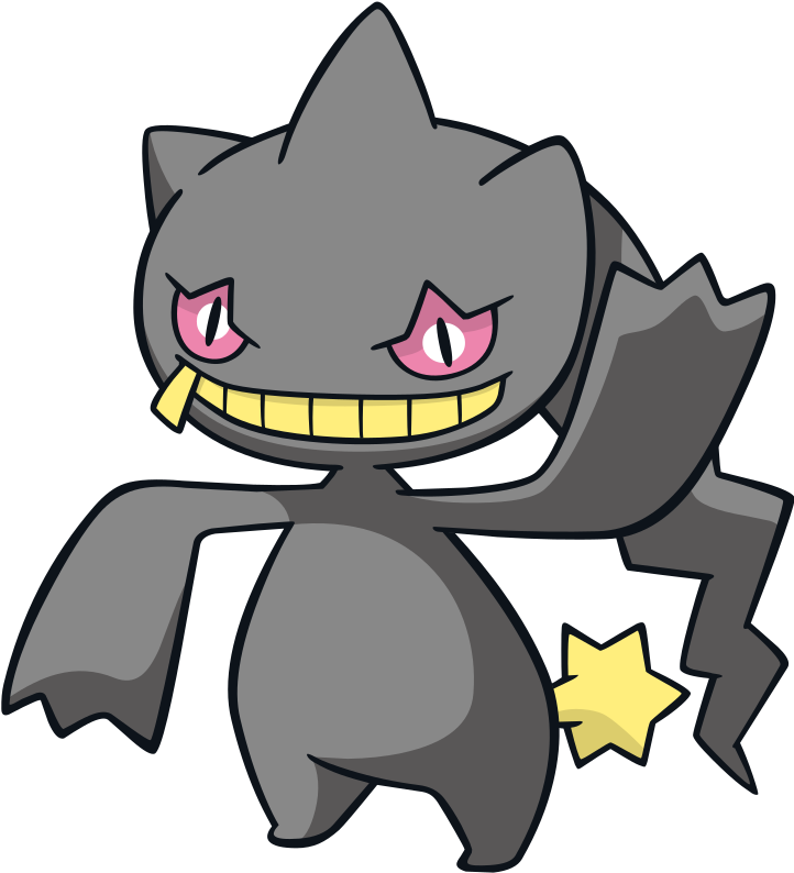 Banette Global Link Artwork - Banette Pokemon Mystery Dungeon (725x800), Png Download