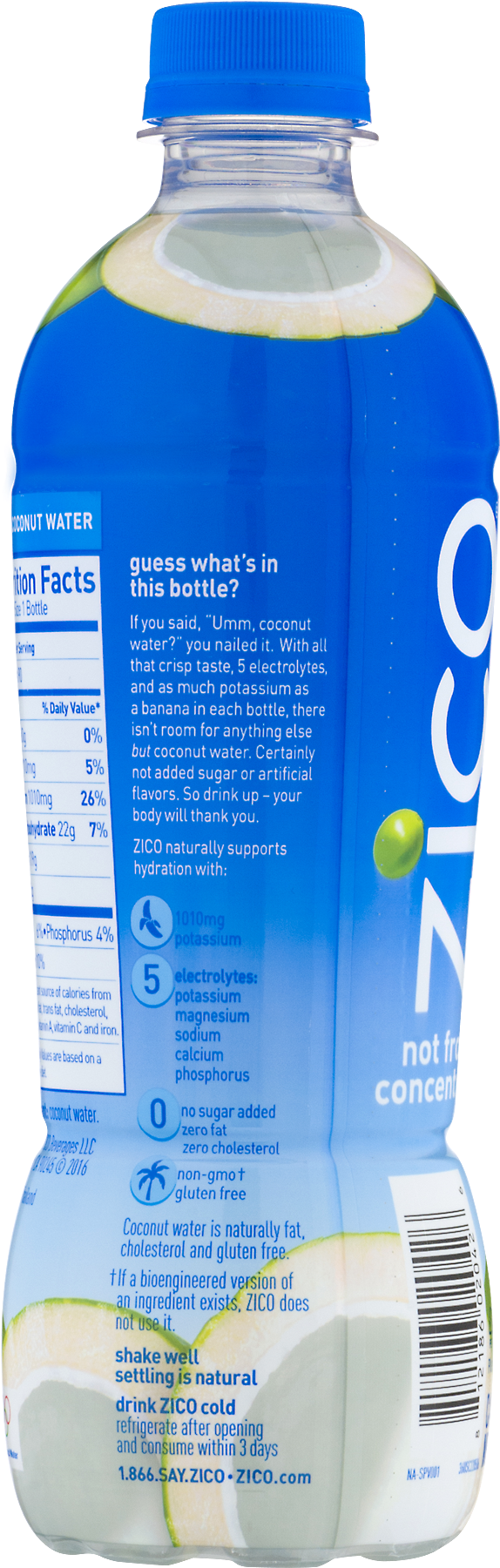 Zico Drink Transparent (1800x1800), Png Download