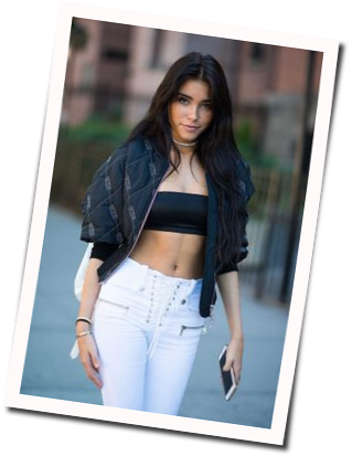 Madison Beer Guitar Chords For Melodies Ukulele - Photo Shoot (319x413), Png Download