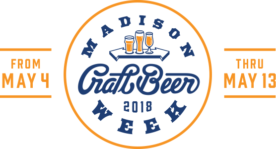 Mcbw2018 Header-4 - Madison Craft Beer Week 2018 (556x300), Png Download