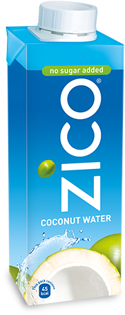 History - Zico Coconut Water No Added Sugar India (267x464), Png Download