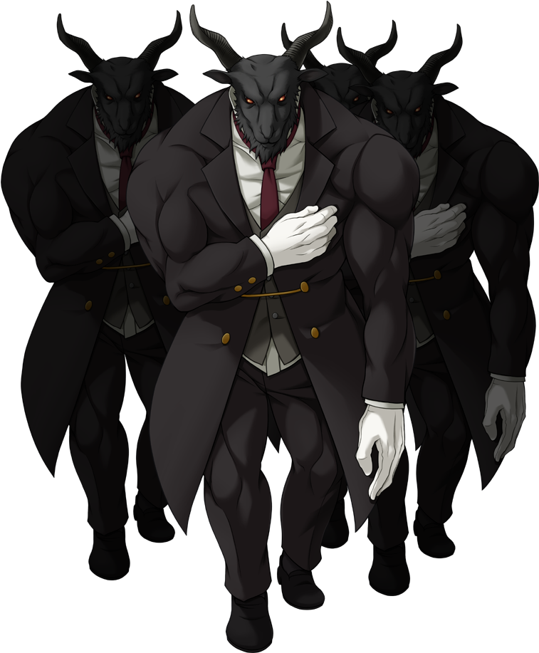 Theory Goats - Umineko No Naku Koro Ni Goat (780x1080), Png Download