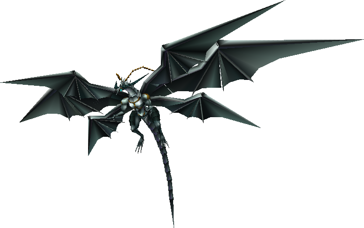 Bahamutzero Ff7 - Final Fantasy Bahamut Zero (740x465), Png Download