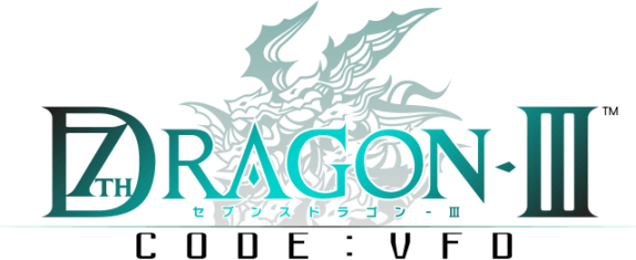 7th Dragon Iii - 7th Dragon Iii Code Vfd Logo (575x235), Png Download