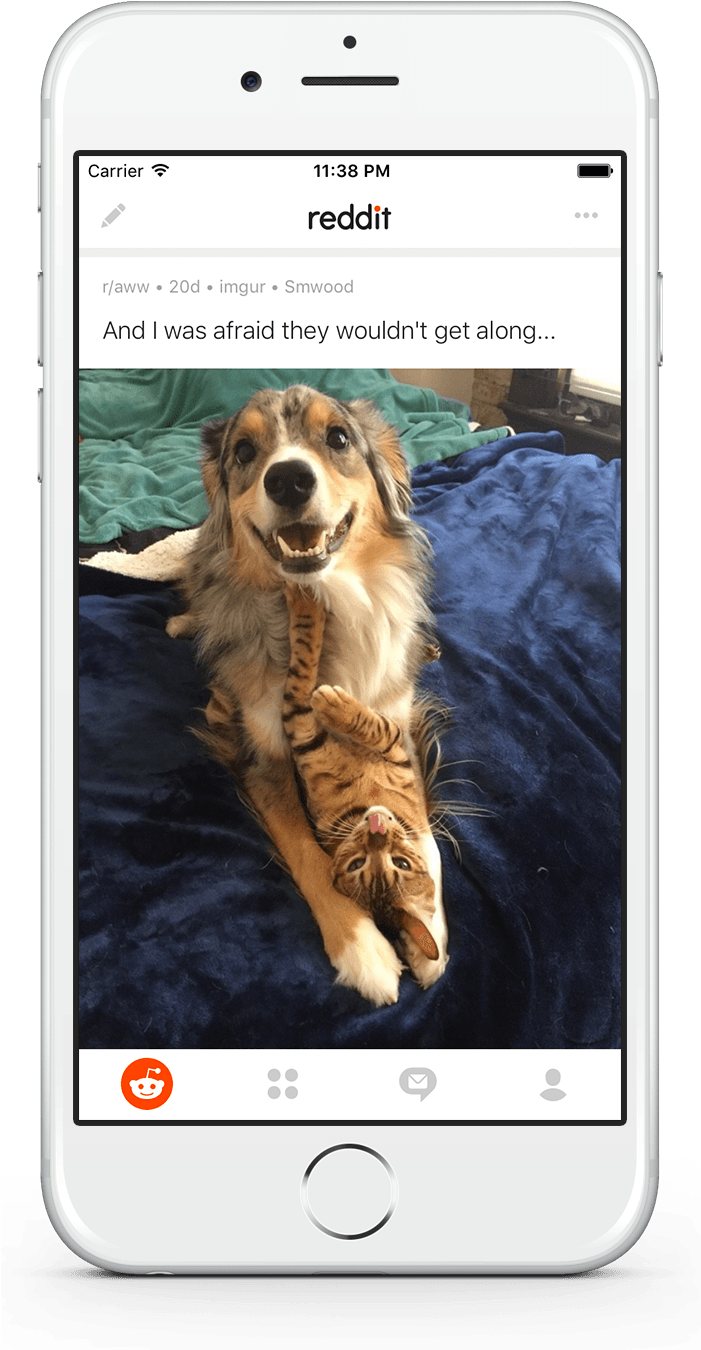 For Accessing Reddit On Third Party Clients, It Will - Mobile App For Reddit (378x767), Png Download