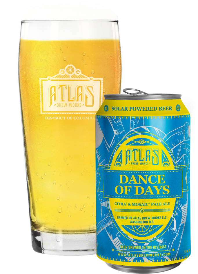 Rest Of Our Beer Collection - Atlas Dance Of Days (695x1024), Png Download