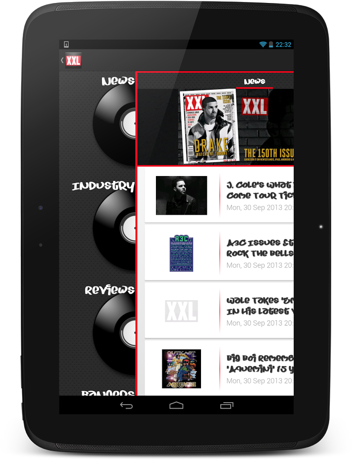This Is An Unofficial Xxl Magazine App Made For All - Smartphone (739x1024), Png Download