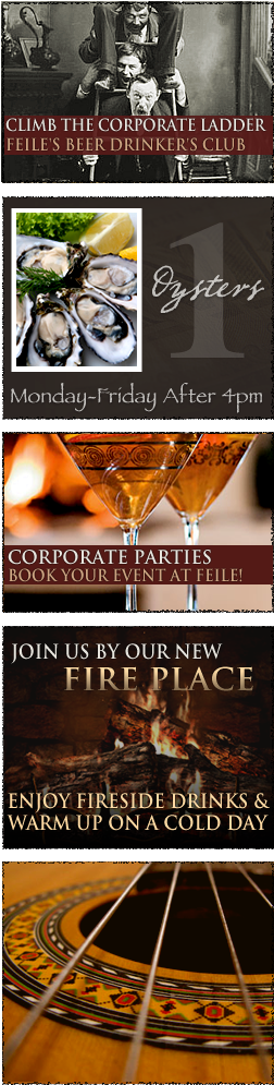 Feile Bar & Restaurant Bars Near Madison Square Garden - Fireplace Blu Ray Dvd & Fish Home Aquarium Blu (260x1000), Png Download