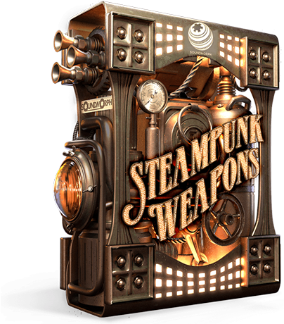 Steampunk Weapons Sound Effects Library - Steampunk Weapons (500x500), Png Download
