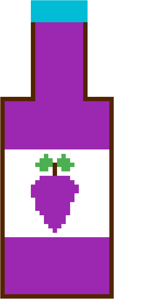 Grape Soda Pop - Graphic Design (1400x1400), Png Download