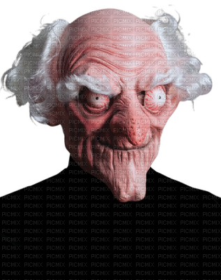 Kaz Creations Scary Creepy Old Man Halloween - Dirty Old Man Mask (317x400), Png Download