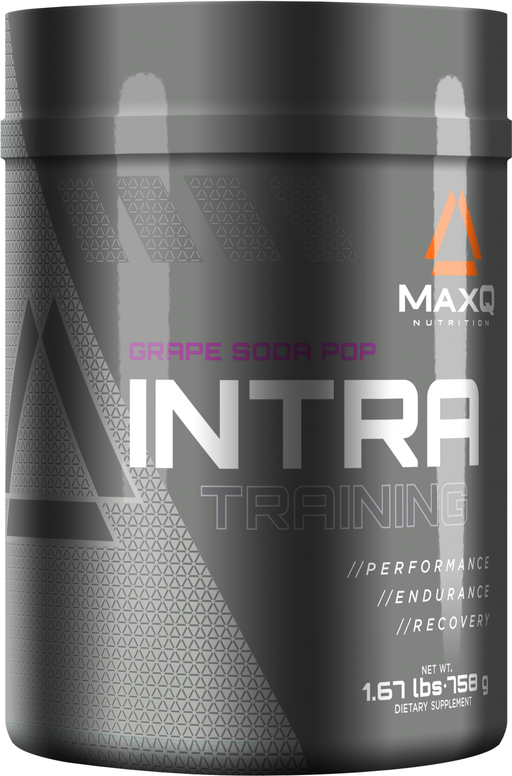 Maxq Nutrition Intra Grape Soda Pop - Max Q Pre Workout (1463x2048), Png Download