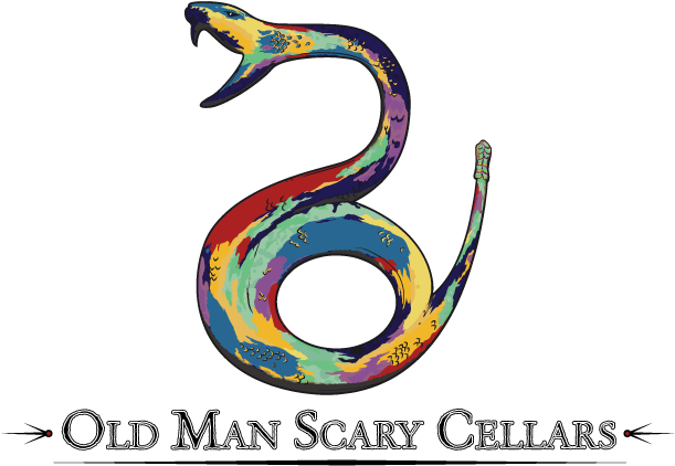Logo - Old Man Scary Winery (800x600), Png Download