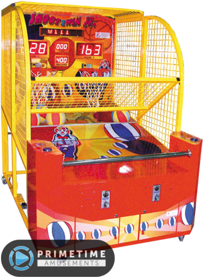 Shoot To Win Jr - Basketball Machine (546x716), Png Download