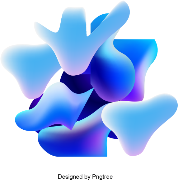 Warna Cerah Rata Gradien Lengkung - Curve (640x640), Png Download