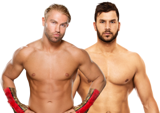 Vs - Breezango Wwe Png (562x408), Png Download