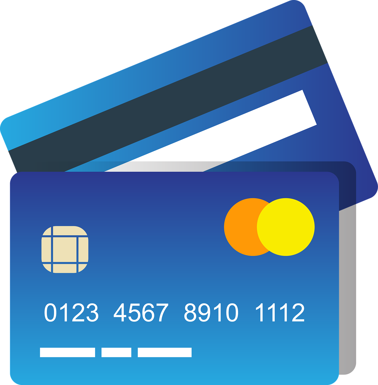 Blue Credit Card Clipart Photo Png Images - Tarjeta De Credito Png (400x406), Png Download