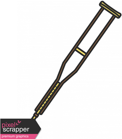 Crutch 1 Illustration - Digital Scrapbooking (456x456), Png Download