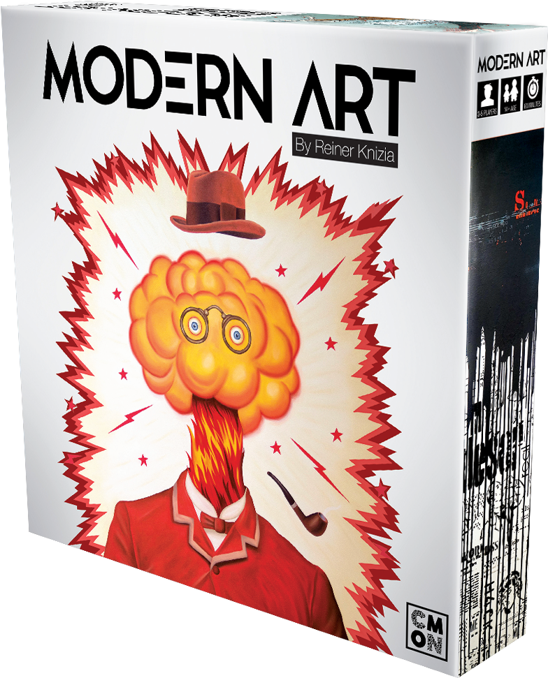 Beauty Is In The Eye Of The Bidder - Cool Mini Or Not Modern Art Board Game (920x1037), Png Download