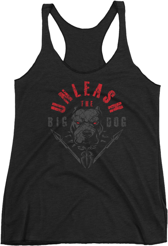 Roman Reigns "unleash The Big Dog" Women's Racerback - Clark And Addison - Wrigley Field - Chicago Cubs - (900x900), Png Download