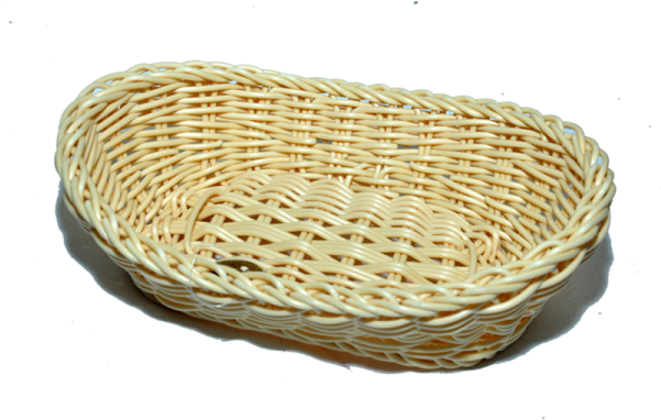 Basket-boatshape - Png - Basket (600x576), Png Download