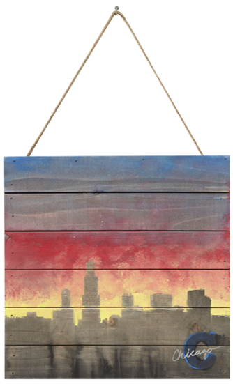 1 - Dremel - Hatch Project Kit Skyline Pallet Art (550x550), Png Download
