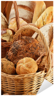 Composition With Bread And Rolls In Wicker Baskets - Basket (400x400), Png Download