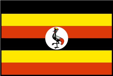 Uganda Flag Gif (500x500), Png Download
