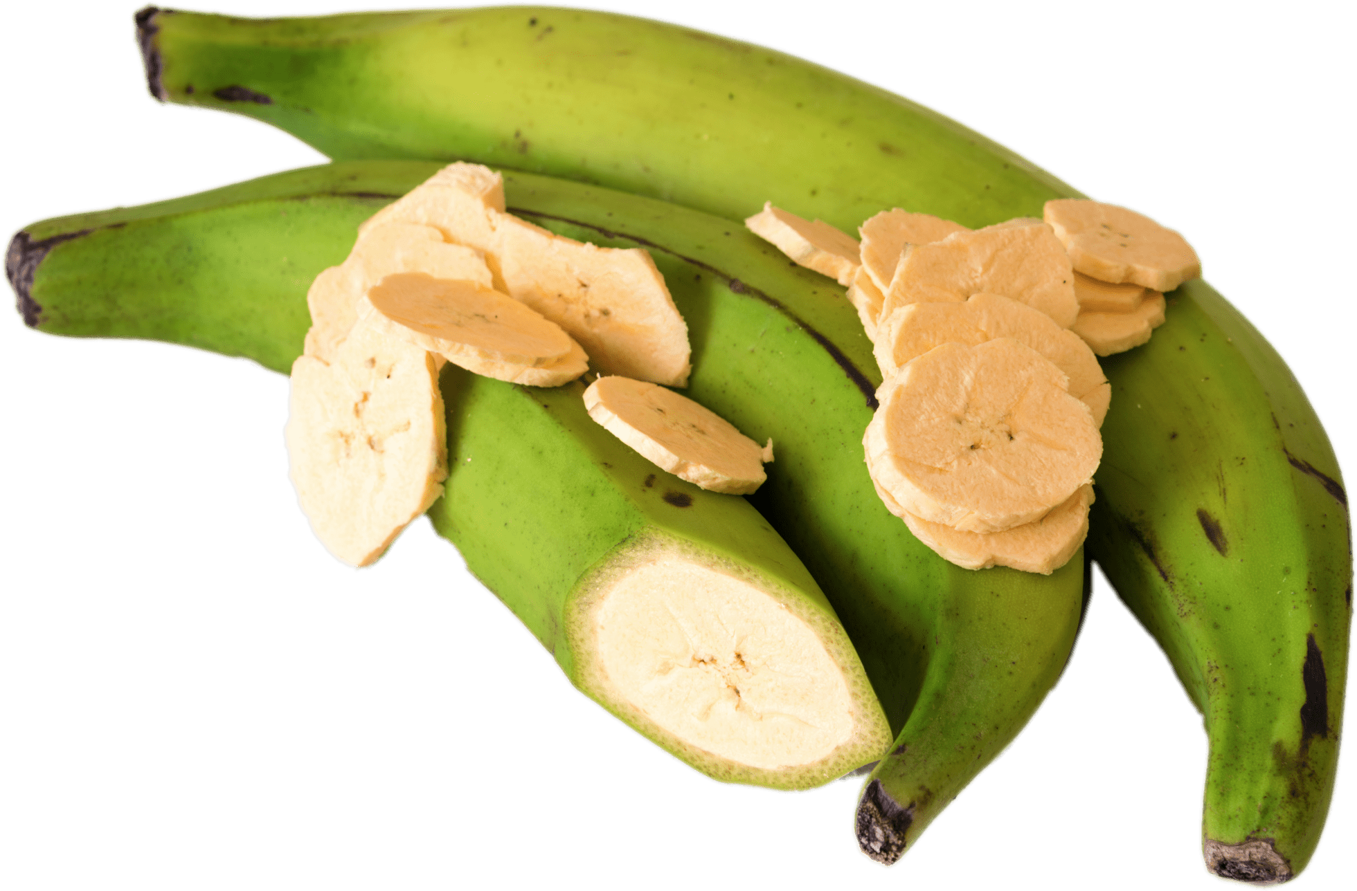 Fruits - Green Bananas Puerto Rico (2113x1425), Png Download