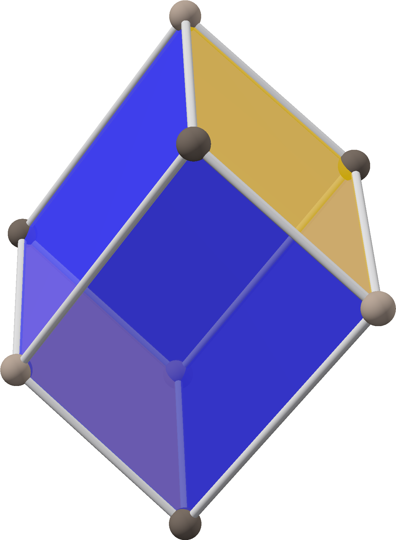 Concertina Tesseract Cell (1396x1872), Png Download