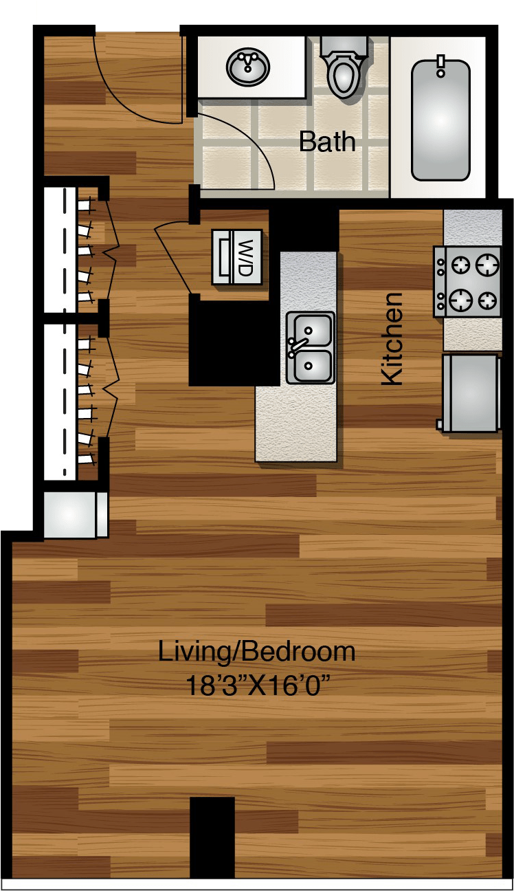 Unit 05 Unit - K2 Apartments (851x1330), Png Download