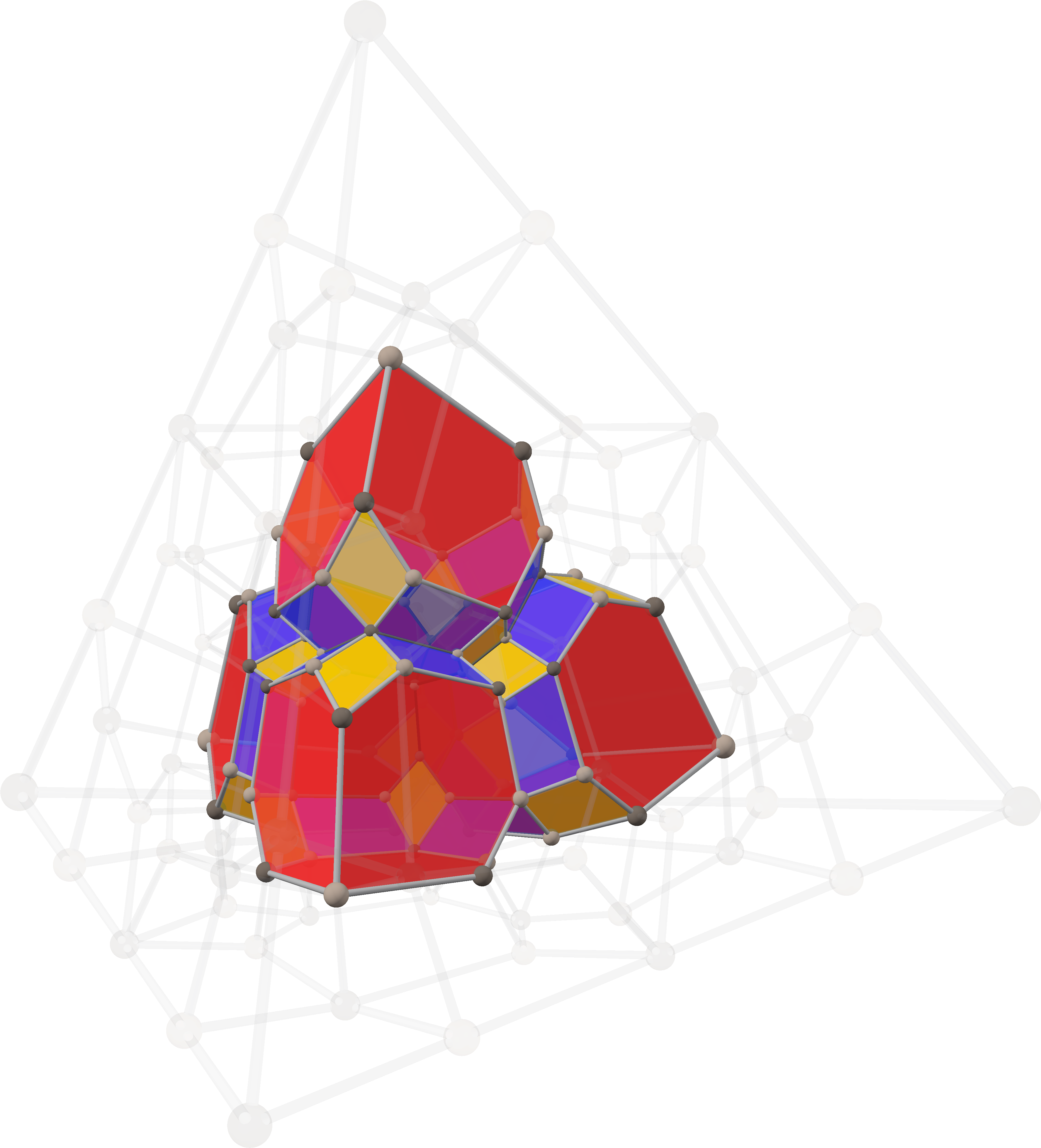 Concertina Cubes, Upper - Cube (3624x3990), Png Download