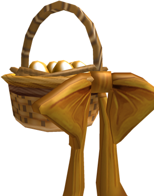 Opened Golden Basket Of Heroic Adventures - Storage Basket (420x420), Png Download