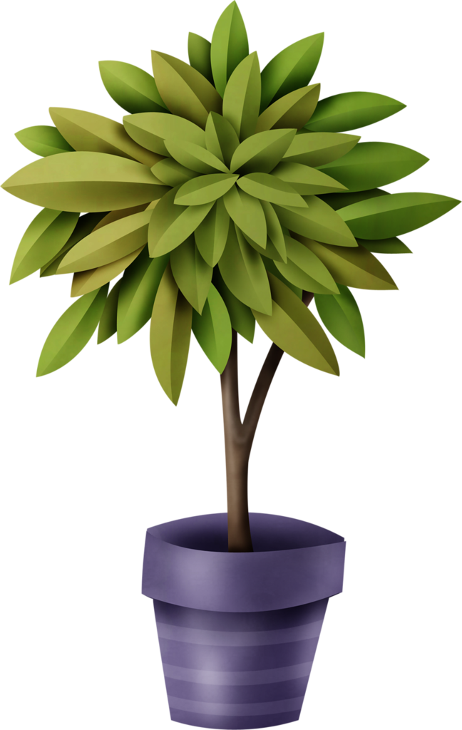 Indoor Plants Clipart Png (648x1024), Png Download