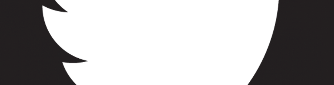 Twitter Icon Black - Paper Product (1168x300), Png Download