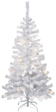 Christmas Tree Kalix Led White - Star Kalix Outdoor Plastic Christmas Tree With Metal (360x360), Png Download