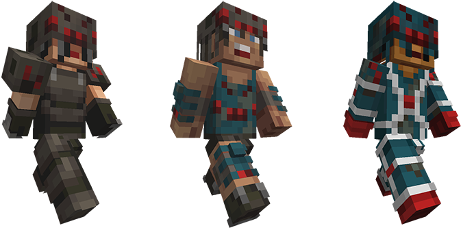 If You Like Playing Minecraft In Multiplayer With A - Minecraft Mini Games Skins (748x421), Png Download