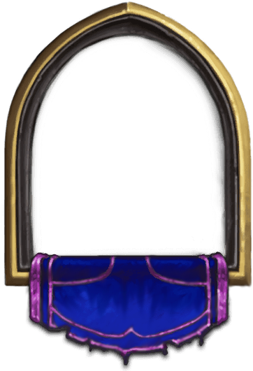 New Card Border - Shadow Reaper Anduin Art (400x533), Png Download