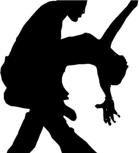 Academia De Baile - Latin Dancing Clip Art (489x516), Png Download