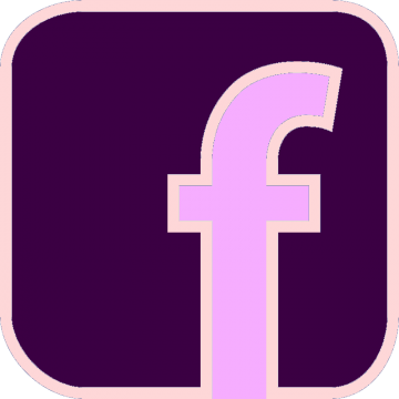 Facebook Icon - Icone Facebook Png Roxo (360x360), Png Download