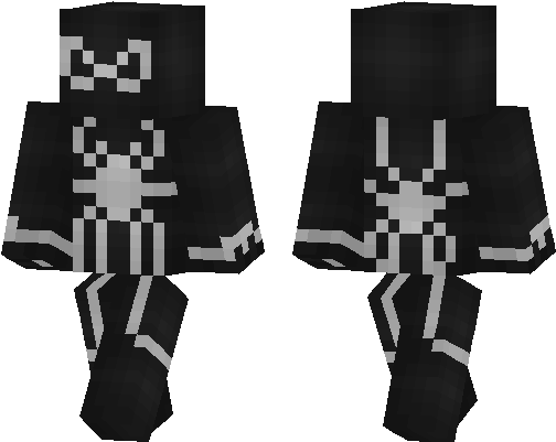 One Of The Characters In The Spider-man Universe - Anonymous Skin Mcpe (538x437), Png Download