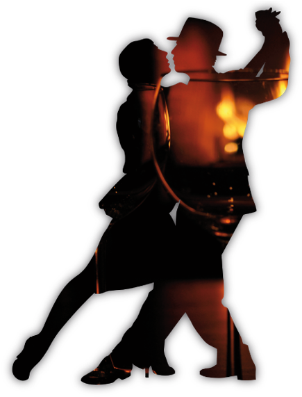 O Evento Acontece No Dia 23 De Julho, A Partir Das - Ballroom Dance Silhouette Png (490x570), Png Download
